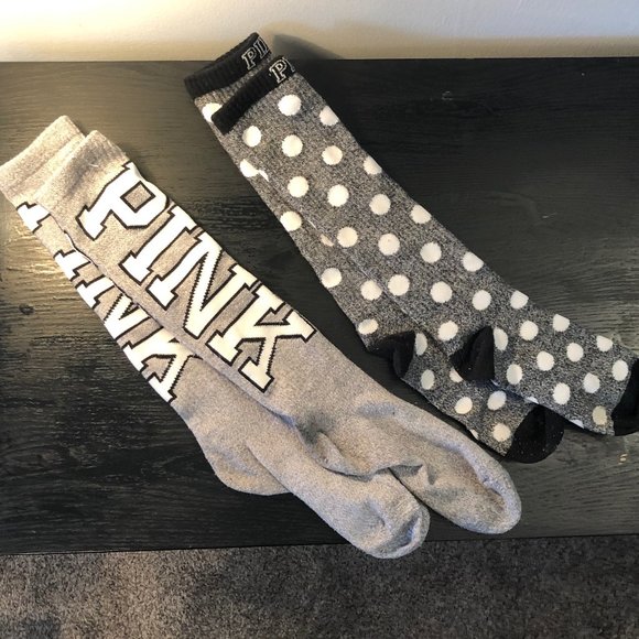 PINK Knee-High Tube Socks - Picture 2 of 2